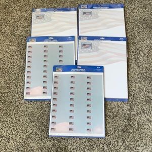 FINAL PRICE $5:  New Hallmark issued by USPS Labels and Computer Stationery.